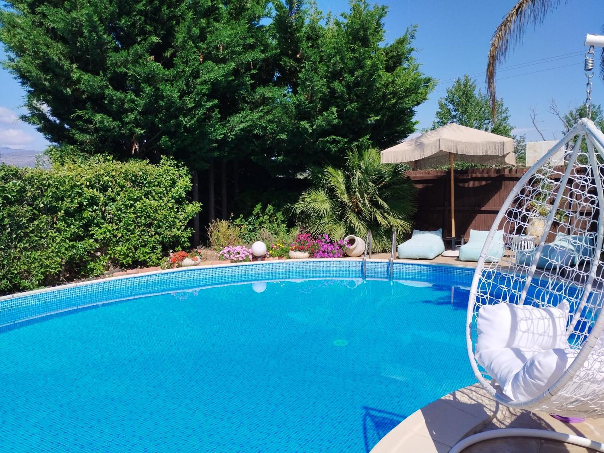 Luxury Villas Chrysa Private Pool & Spa Anabolu Oda fotoğraf