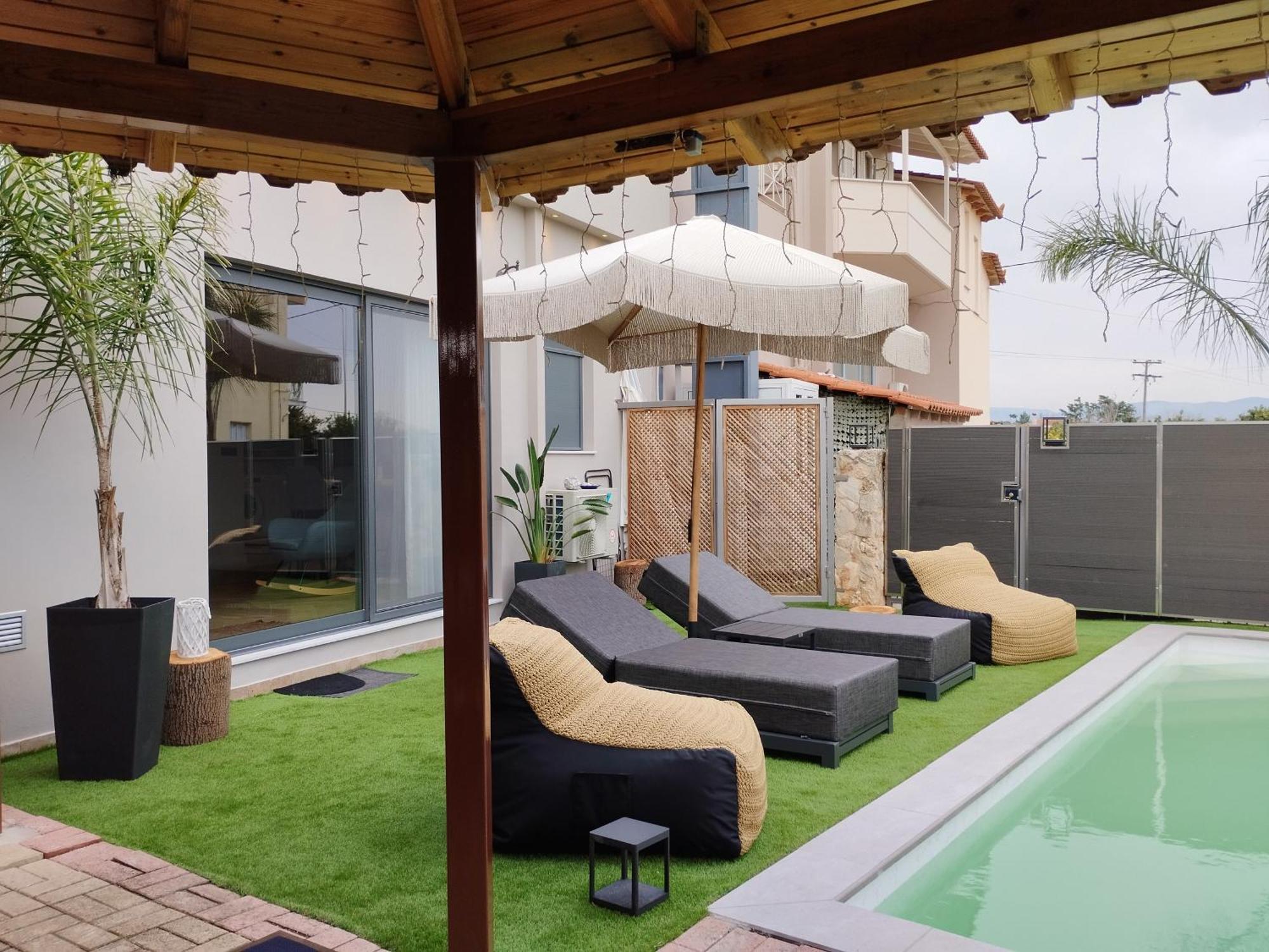 Luxury Villas Chrysa Private Pool & Spa Anabolu Dış mekan fotoğraf