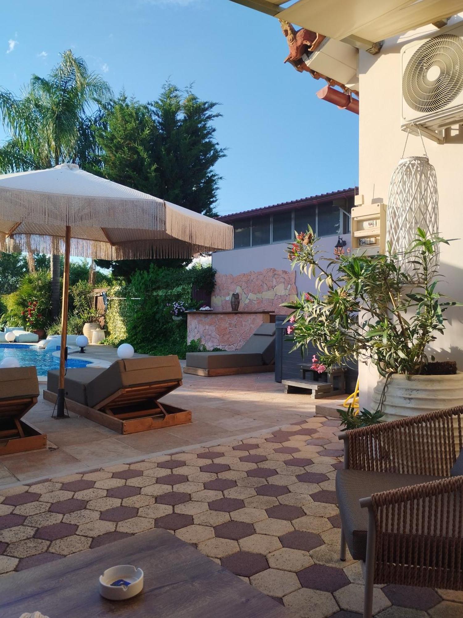 Luxury Villas Chrysa Private Pool & Spa Anabolu Dış mekan fotoğraf